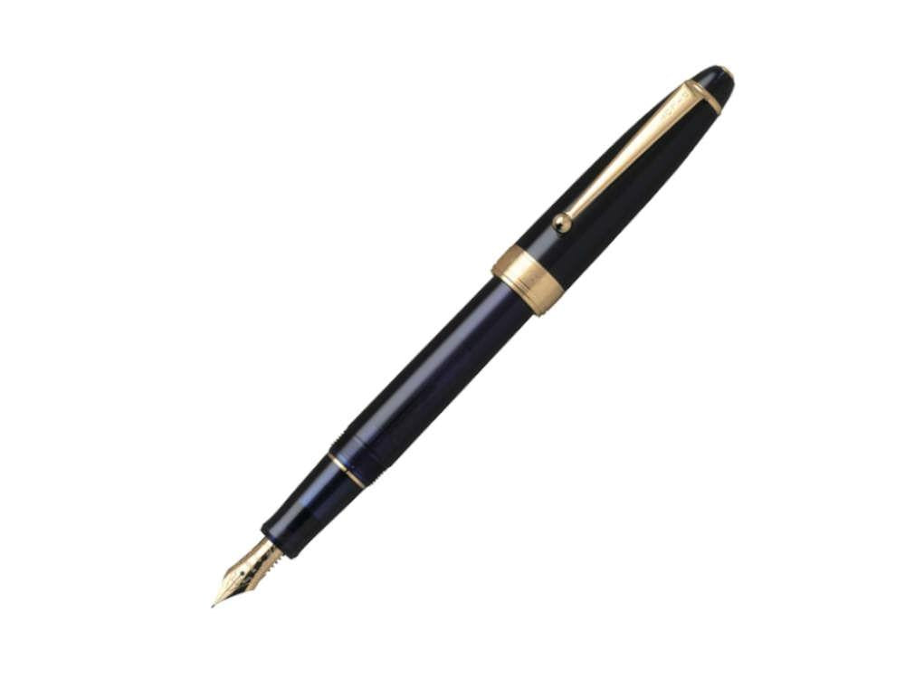 Pilot Custom NS Mystery Blue Füllfederhalter, Vergoldet, FKNS-1-L