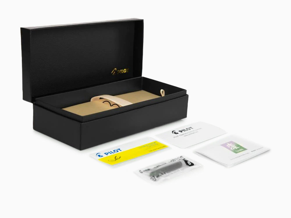 Pilot Custom Urushi Füllfederhalter, Ebonite, Vergoldete, Rot, NPUR