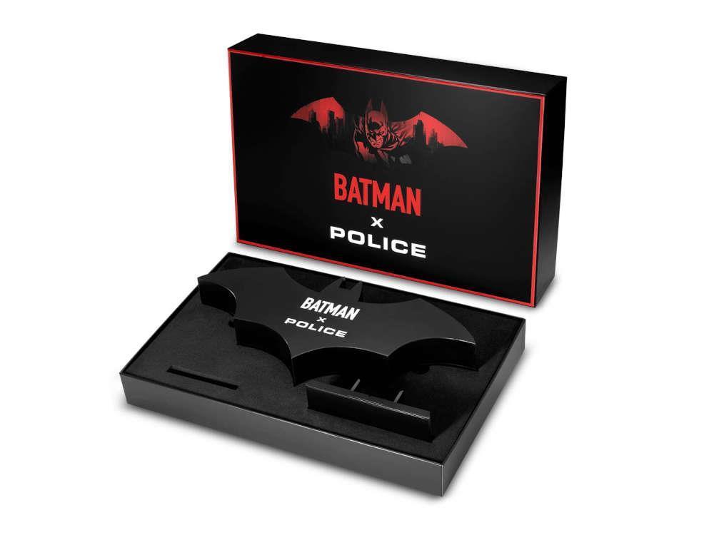 Police Batman Gotham Quartz Uhr, Schwarz, Limitierte Edition, PEWGM0075301