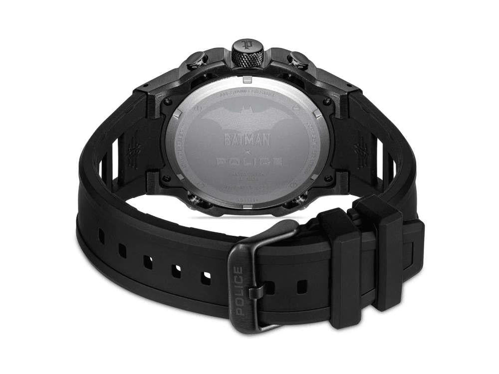 Set Police Crusader Quartz Uhr und Batarang Armband Limitierte Ed. PEWGQ0089901