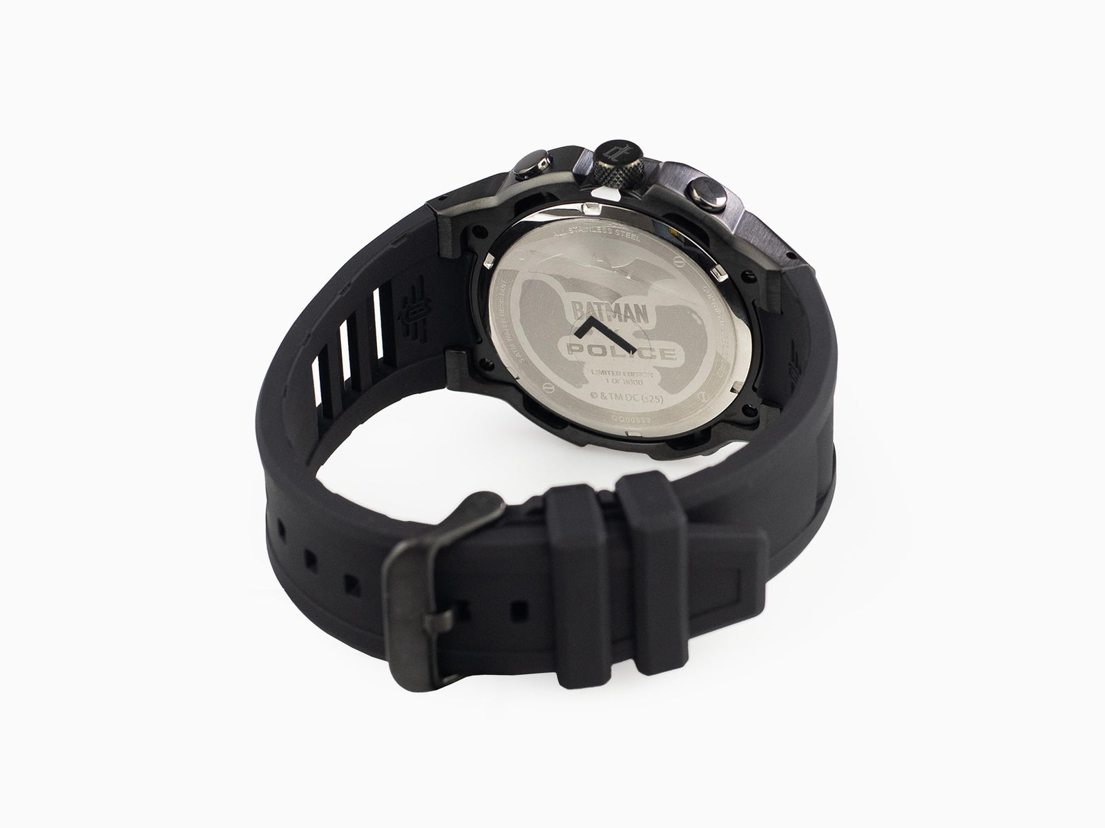 Set Police Crusader Quartz Uhr und Batarang Armband Limitierte Ed. PEWGQ0089901