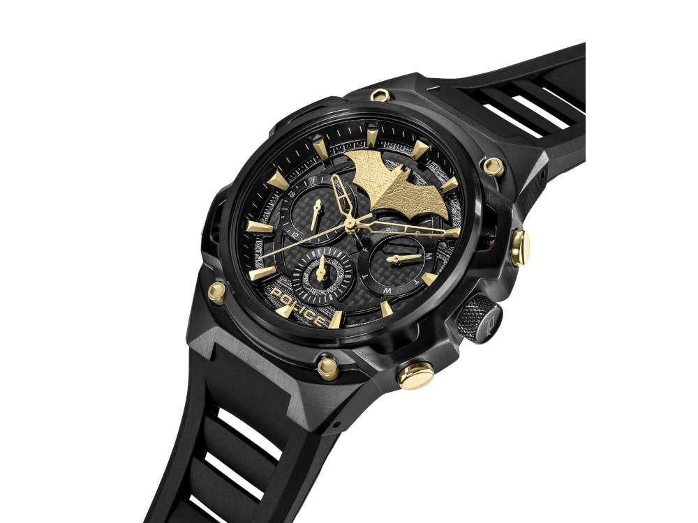 Set Police Crusader Quartz Uhr und Batarang Armband Limitierte Ed. PEWGQ0089902