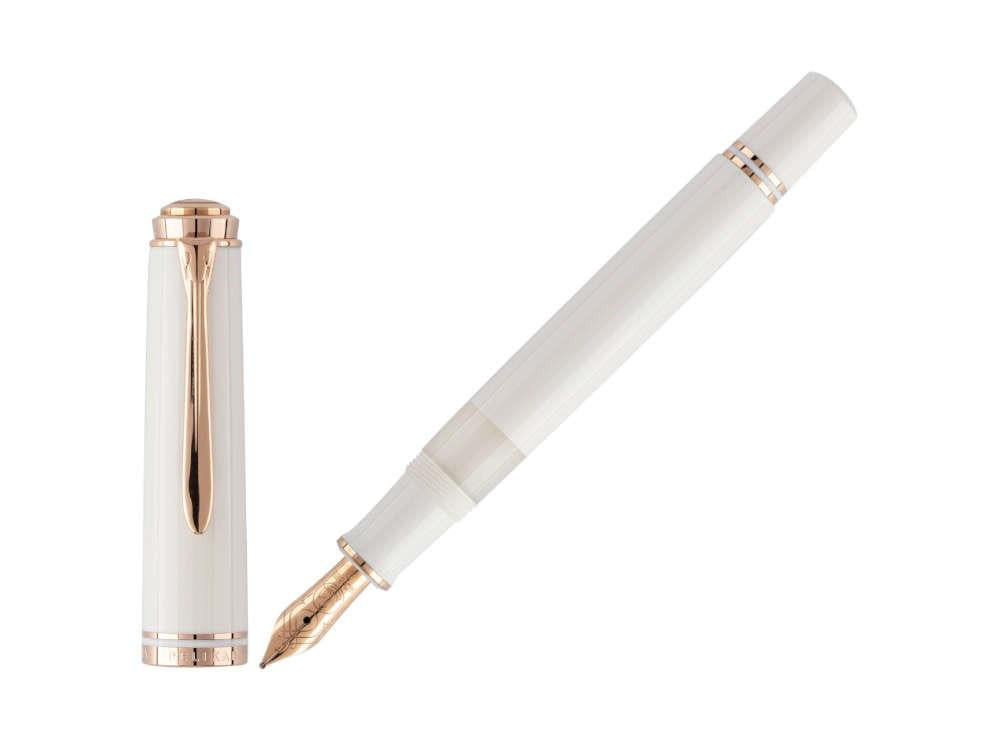 Pelikan M600 White & Rose Gold Füllfederhalter, 300014586