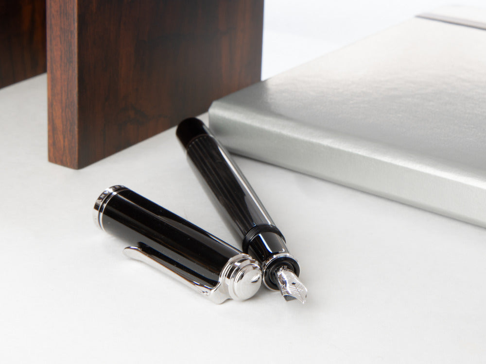 Pelikan Souverän M605 Stresemann Füller, Palladium Akzenten, 813624