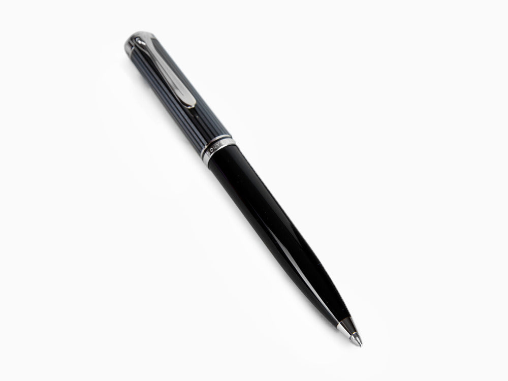 Pelikan Souverän M605 Stresemann Kugelschreiber, Grau, Palladium, 813648