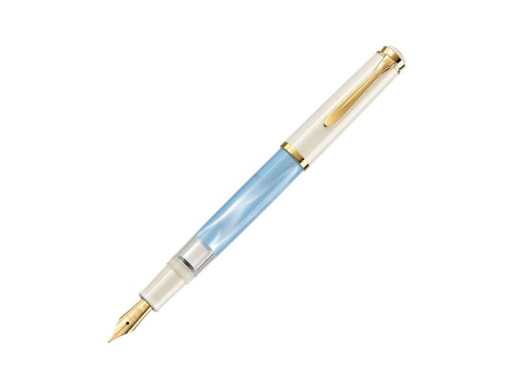 Pelikan Classic 200 Pastel-Blue Füllfederhalter, Sonderausgabe, 823012 - Nib EF