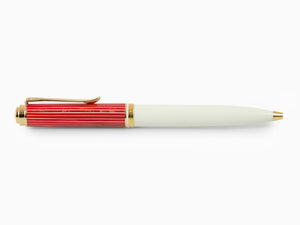 Pelikan Souverän M600 Red-White Kugelschreiber, Spezialausgabe, 823135