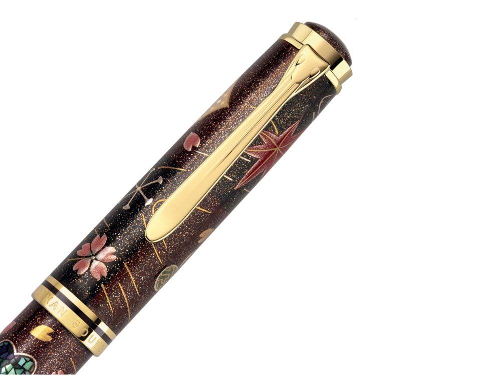 Pelikan Maki-e Four Seasons Lucky Charm Füllfeder, Limitierte Ed, 829007