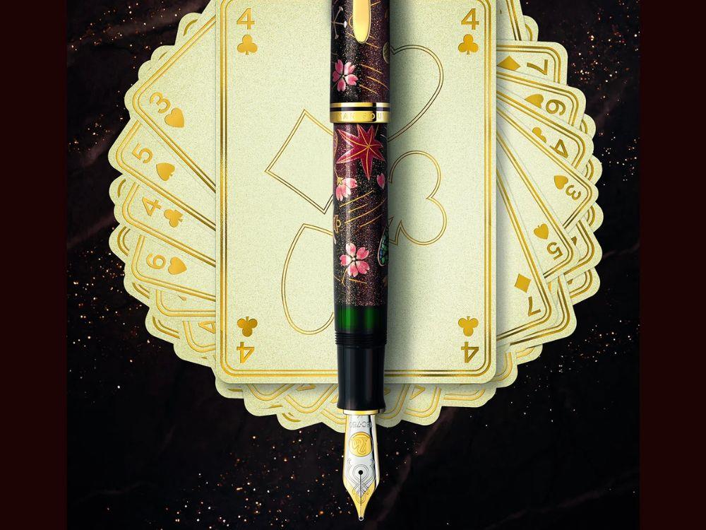 Pelikan Maki-e Four Seasons Lucky Charm Füllfeder, Limitierte Ed, 829007