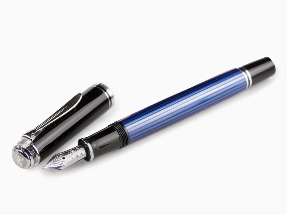 Pelikan Füllfederhalter Souverän M405 -Schwarz & Blau, 932822