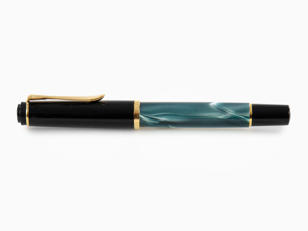 Pelikan Classic 200 Füllfederhalter, Grün, Marbled, 994103