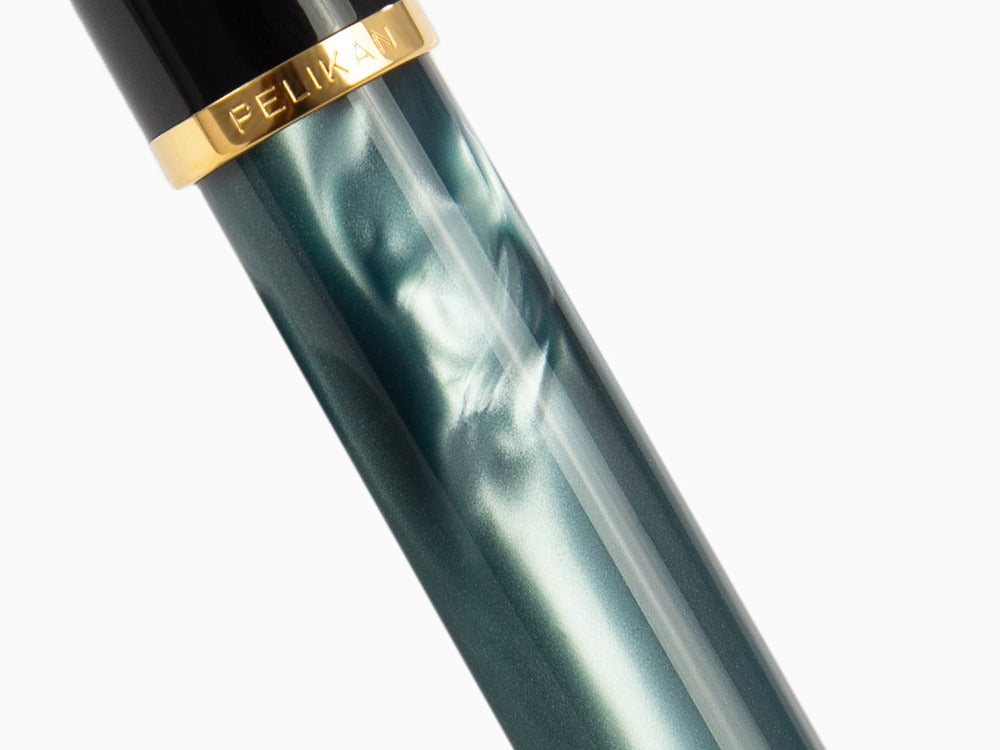 Pelikan Classic 200 Füllfederhalter, Grün, Marbled, 994103
