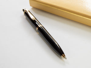 Pelikan K400 Kugelschreiber, Schwarzes Edelharz, Vergoldete Beschläge, 987784
