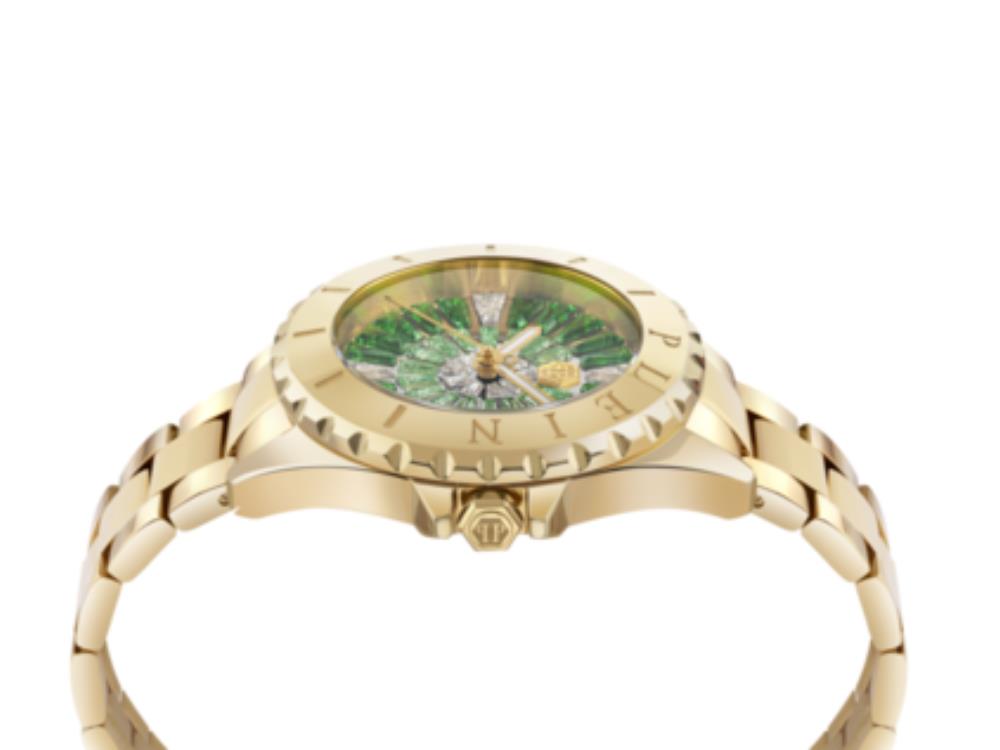 Philipp Plein Heaven Precious Quartz Uhr, 34 mm, Mineral Glas, PWEHA0126
