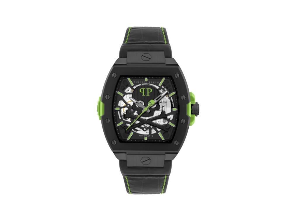 Philipp Plein The Skeleton 2.0 Automatik Uhr, Schwarz, 44 mm, PWJFA1426