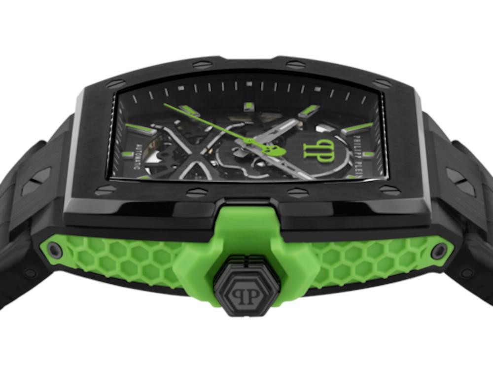 Philipp Plein The Skeleton 2.0 Automatik Uhr, Schwarz, 44 mm, PWJFA1426