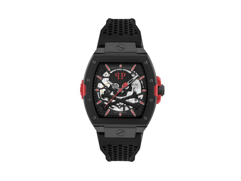 Philipp Plein The Skeleton 2.0 Automatik Uhr, Schwarz, 44 mm, PWJFA1626
