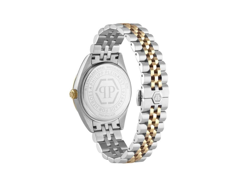 Philipp Plein Superlative Date Quarz Uhr, Grau, 41 mm, PWMFA0425
