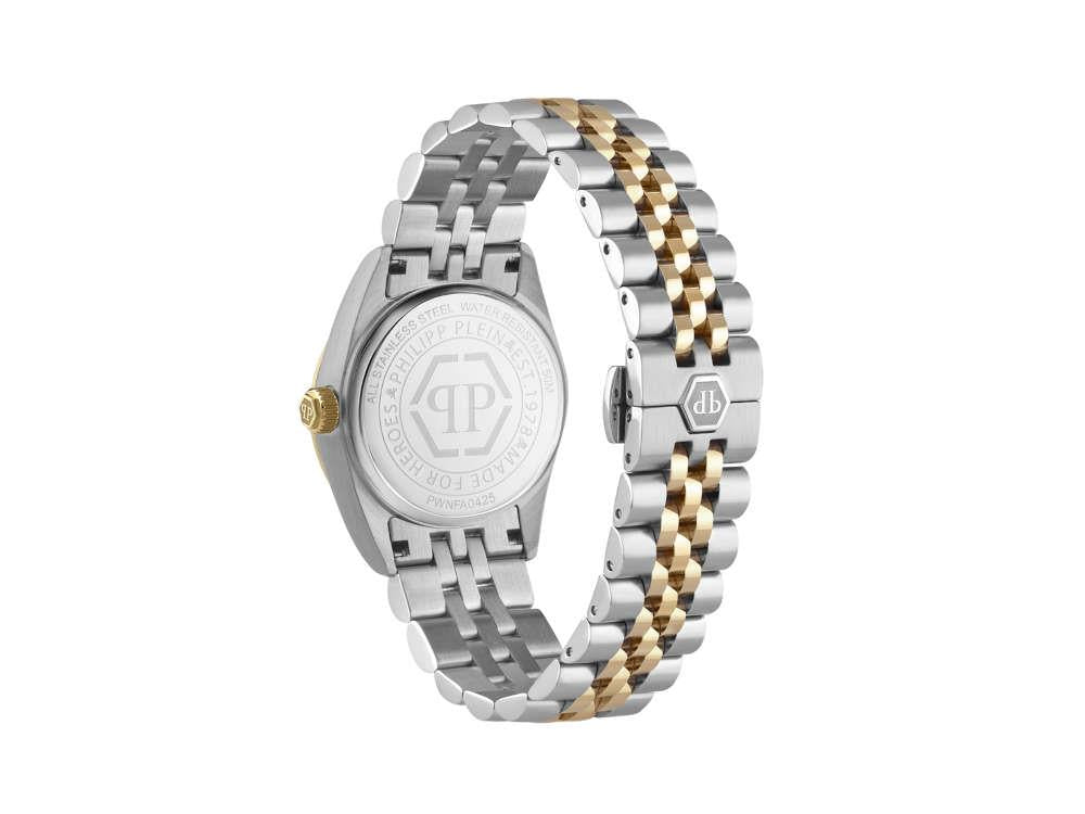 Philipp Plein Date Superlative Quartz Uhr, Grau, 28 mm, PWNFA0425