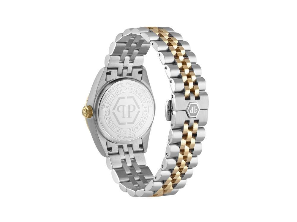 Philipp Plein Date Superlative Quartz Uhr, Grau, 28 mm, PWNFA0425