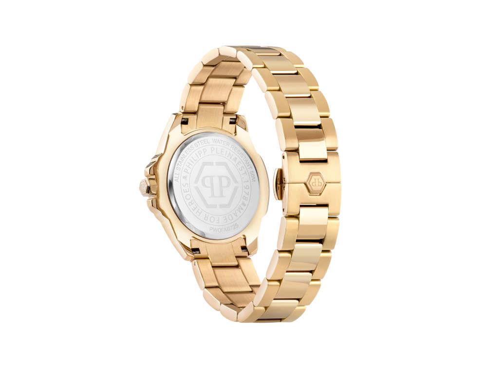 Philipp Plein Majesty Quartz Uhr, Weiss, 38 mm, PWOFA0725