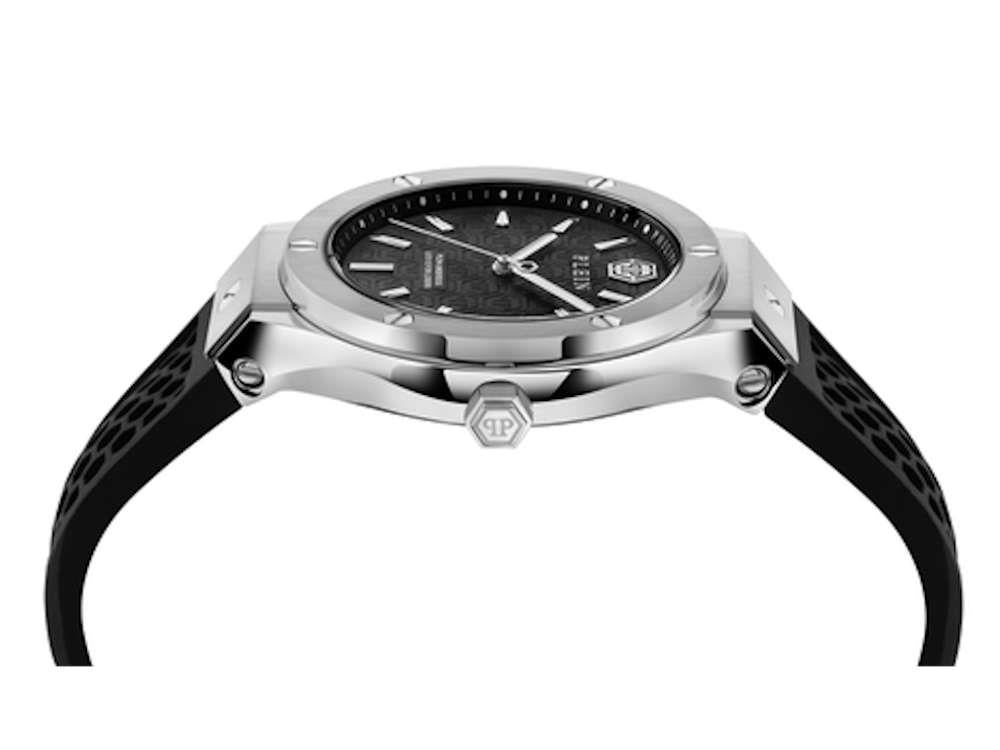 Philipp Plein Underdog Quartz Uhr, Schwarz, 44 mm, PWUFA0125