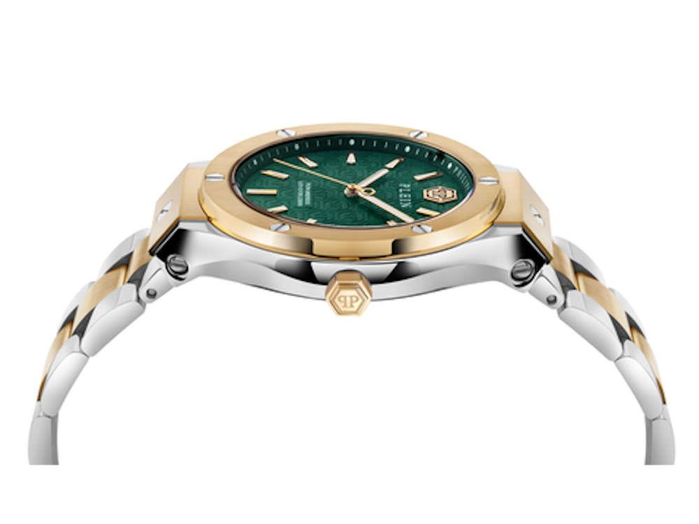 Philipp Plein Underdog Quartz Uhr, Grün, 44 mm, PWUFA0525