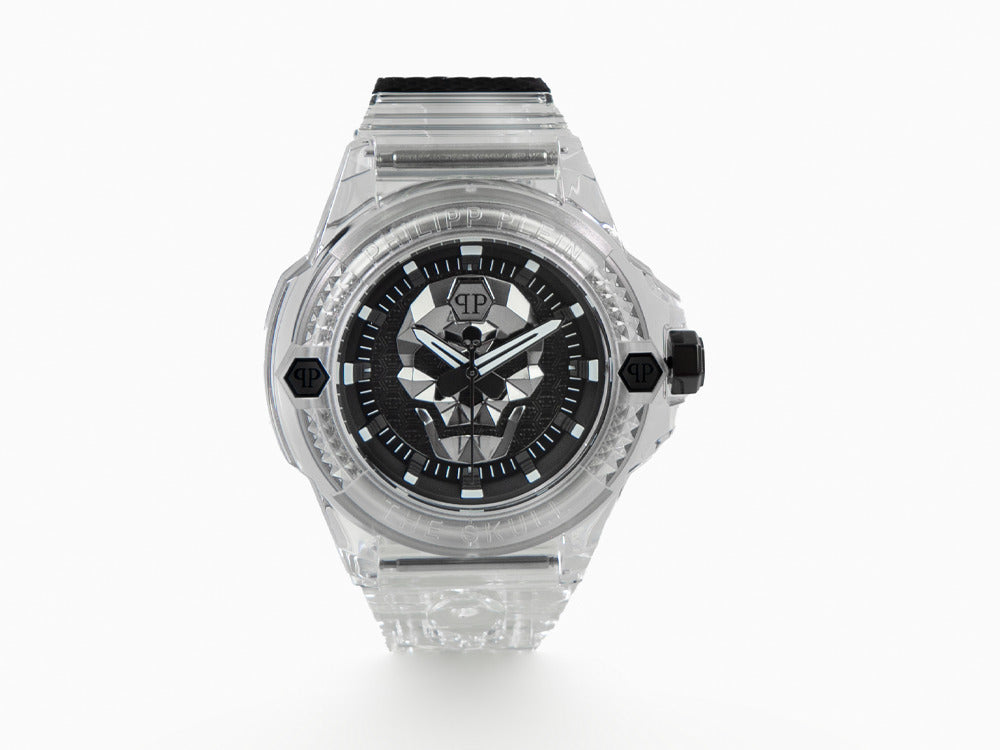 Philipp Plein The Skull Synthetic Quartz Uhr, Schwarz, 44 mm, PWWAA0423