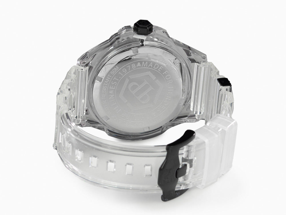 Philipp Plein The Skull Synthetic Quartz Uhr, Schwarz, 44 mm, PWWAA0423