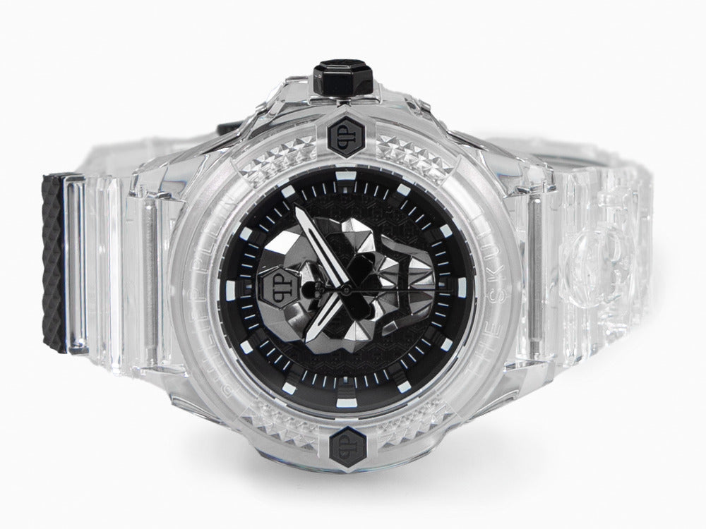 Philipp Plein The Skull Synthetic Quartz Uhr, Schwarz, 44 mm, PWWAA0423