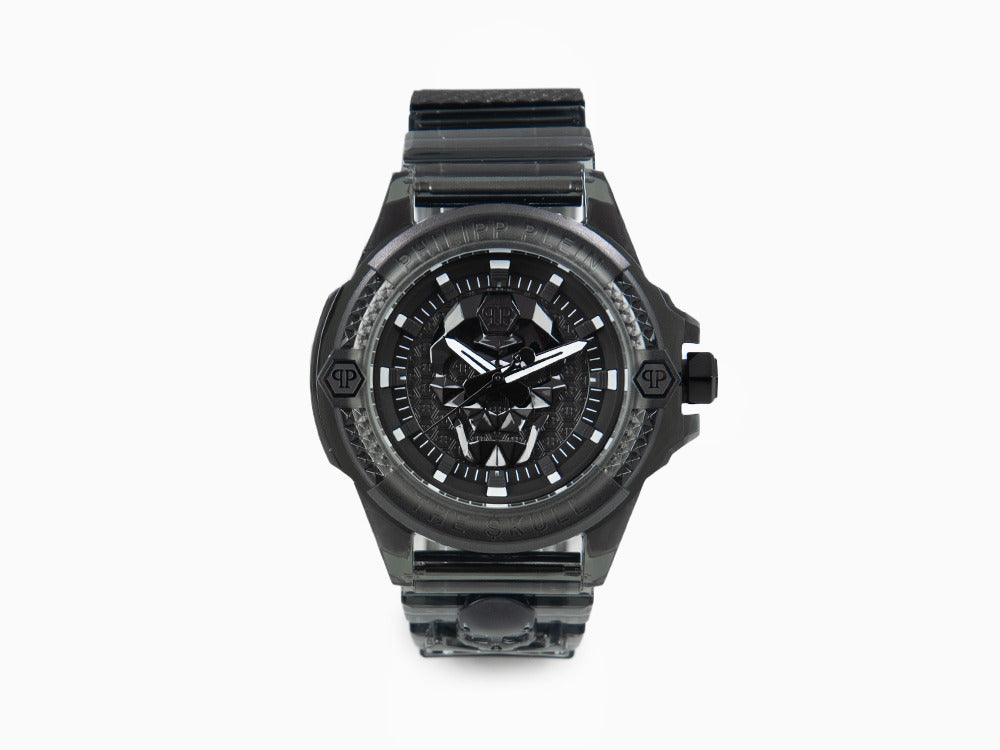 Philipp Plein The Skull Synthetic Quartz Uhr, Polycarbonat, 44 mm, PWWAA0523