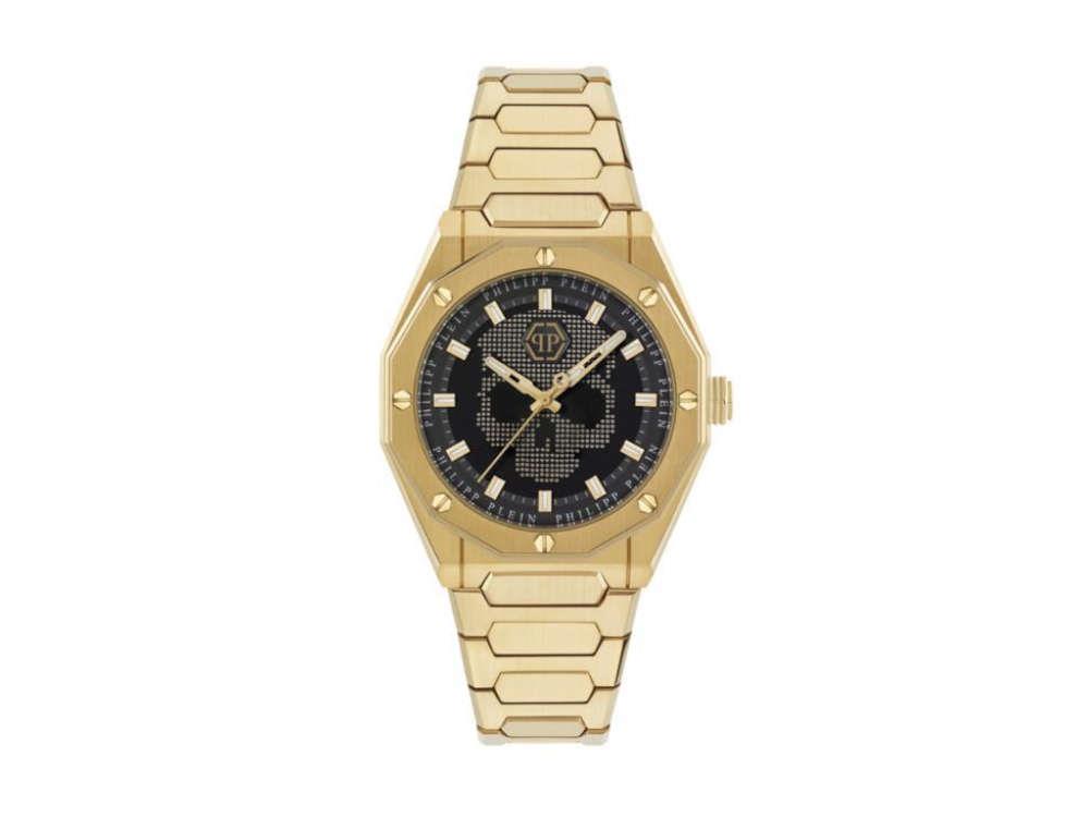 Philipp Plein Plein Deluxe Quartz Uhr, Schwarz, 44 mm, PWWGA0326