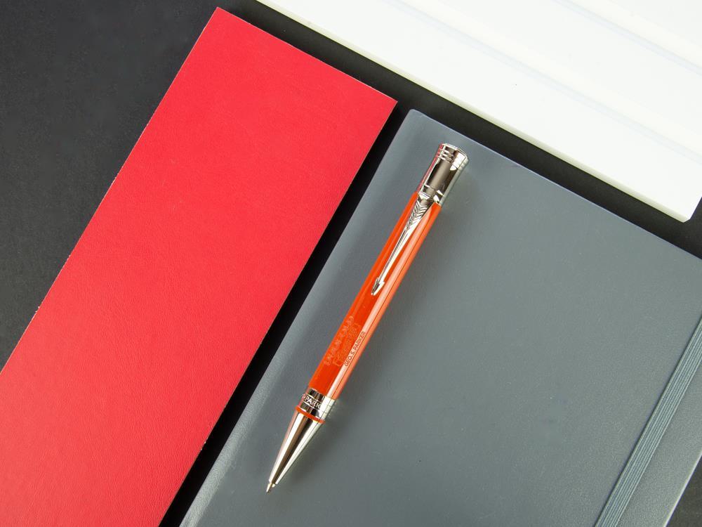 Parker Duofold Kugelschreiber, Edelharz, Palladium Akzenten, 1931379