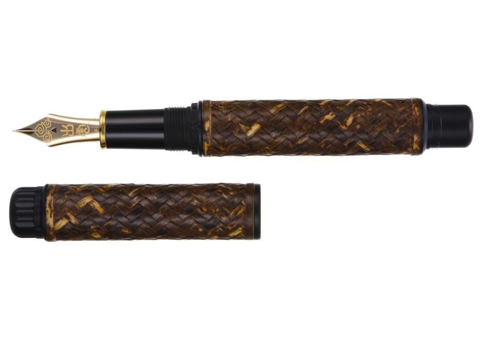 Platinum Izumo Bamboo Torafu Füllfederhalter, Braun, PBA-120000Y-10