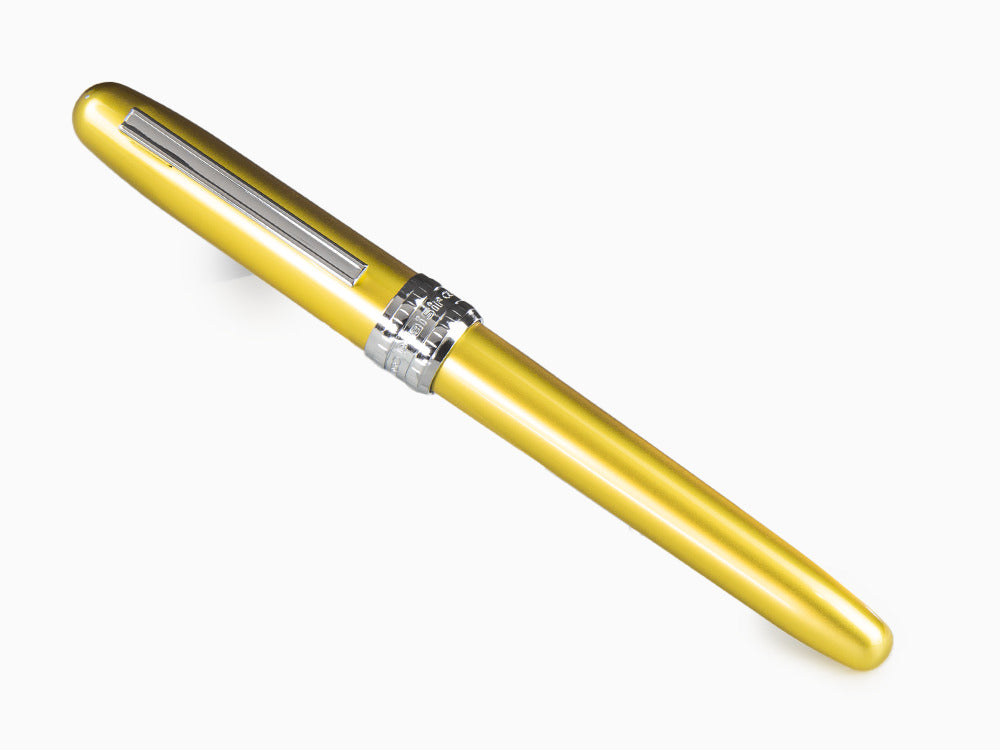 Platinum Plaisir Bali Citrus Füllfederhalter, Gelb, PGB-1000-47 - Nib M