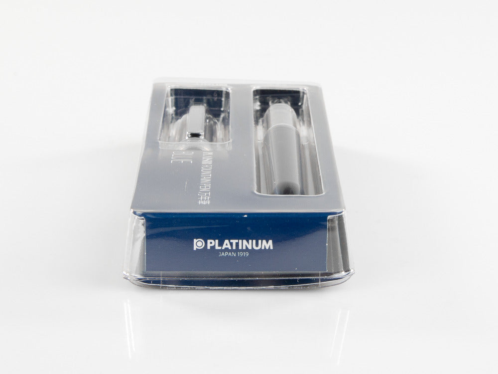 Platinum Plaisir Füllfederhalter, Aluminium, Blau, PGB-1000-56 - Nib M