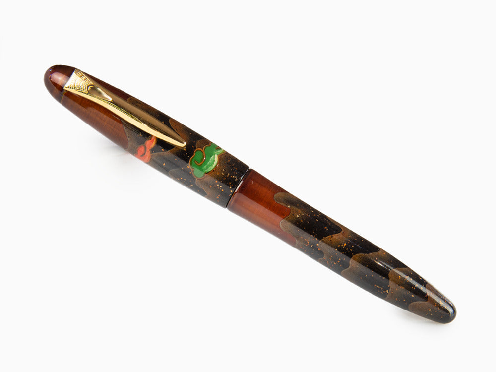 Platinum Izumo Füllfederhalter Yakumo Byakudan, Maki-e