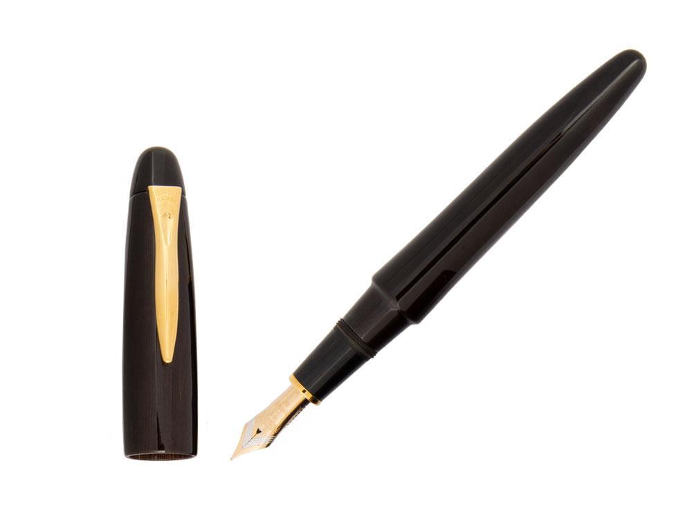 Platinum Izumo Füllfederhalter, Braun, Tagayasan Holz, PIZ-50000T-21