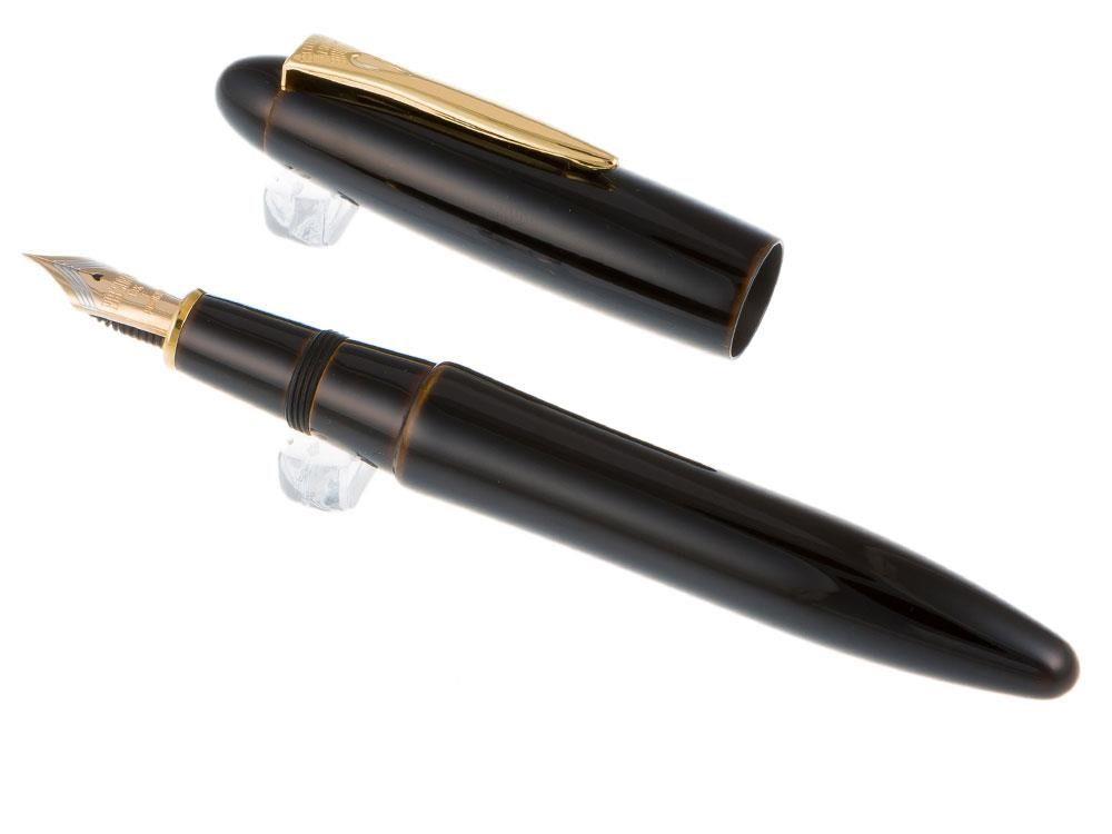 Platinum Izumo Füllfederhalter, Gelb, Ebonite, Tamenuri PIZ-55000-30