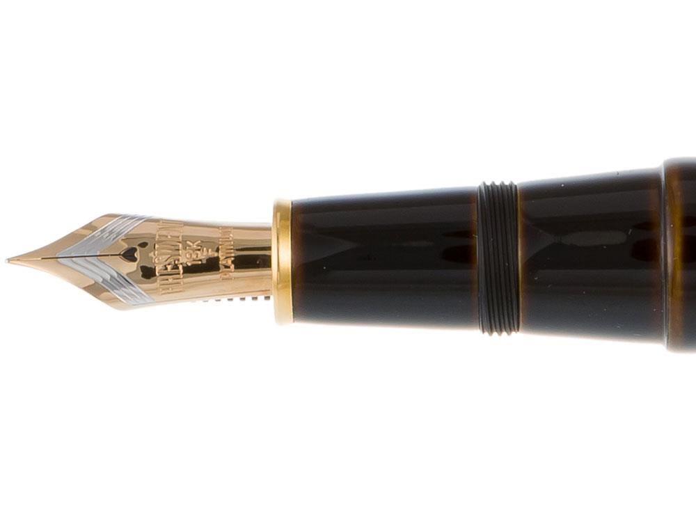 Platinum Izumo Füllfederhalter, Gelb, Ebonite, Tamenuri PIZ-55000-30