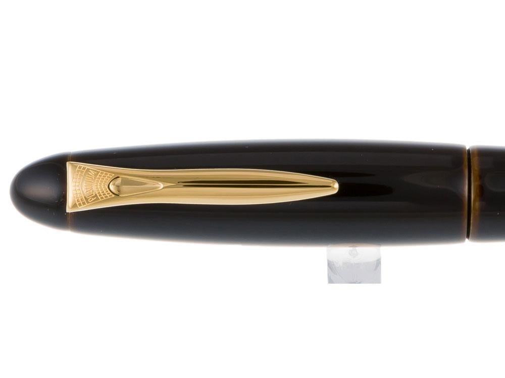 Platinum Izumo Füllfederhalter, Gelb, Ebonite, Tamenuri PIZ-55000-30