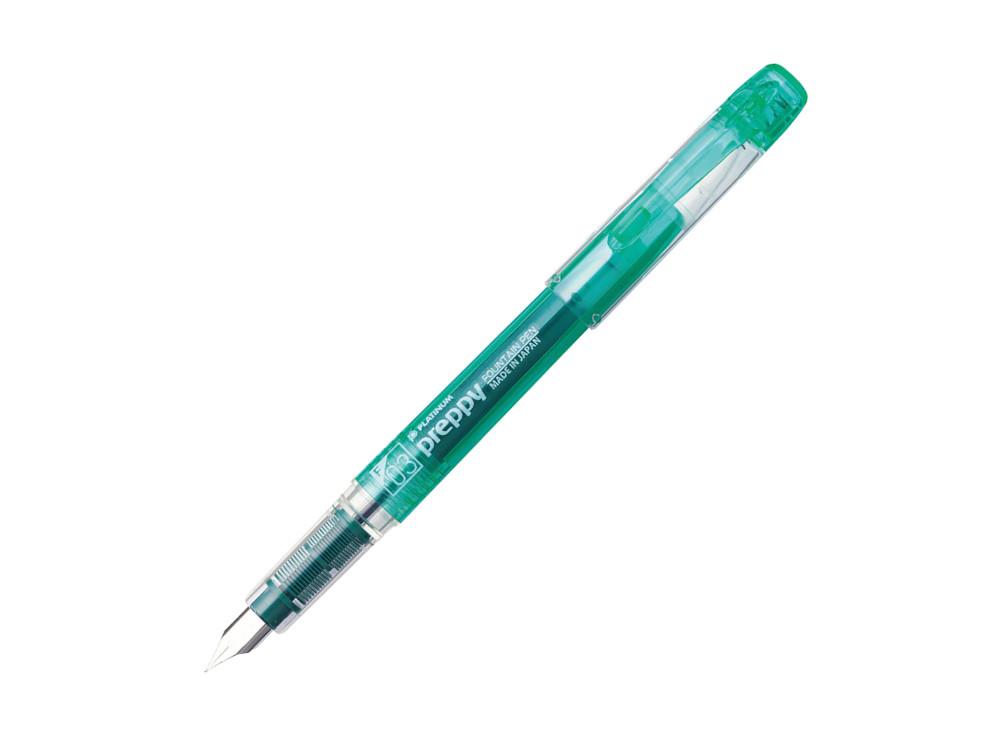 Platinum Preppy Füllfederhalter, Polycarbonat, Grün, PSQ-300-41