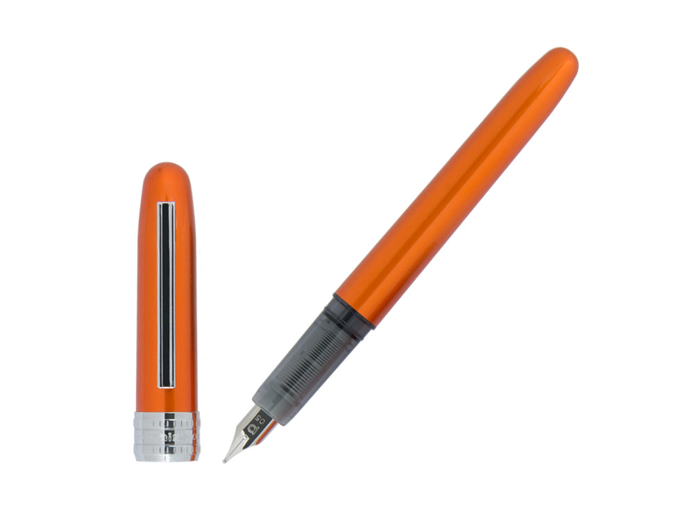 Platinum Plaisir Füller Nova Orange, Eloxiertes aluminium, PGB-1000-25 - Nib M