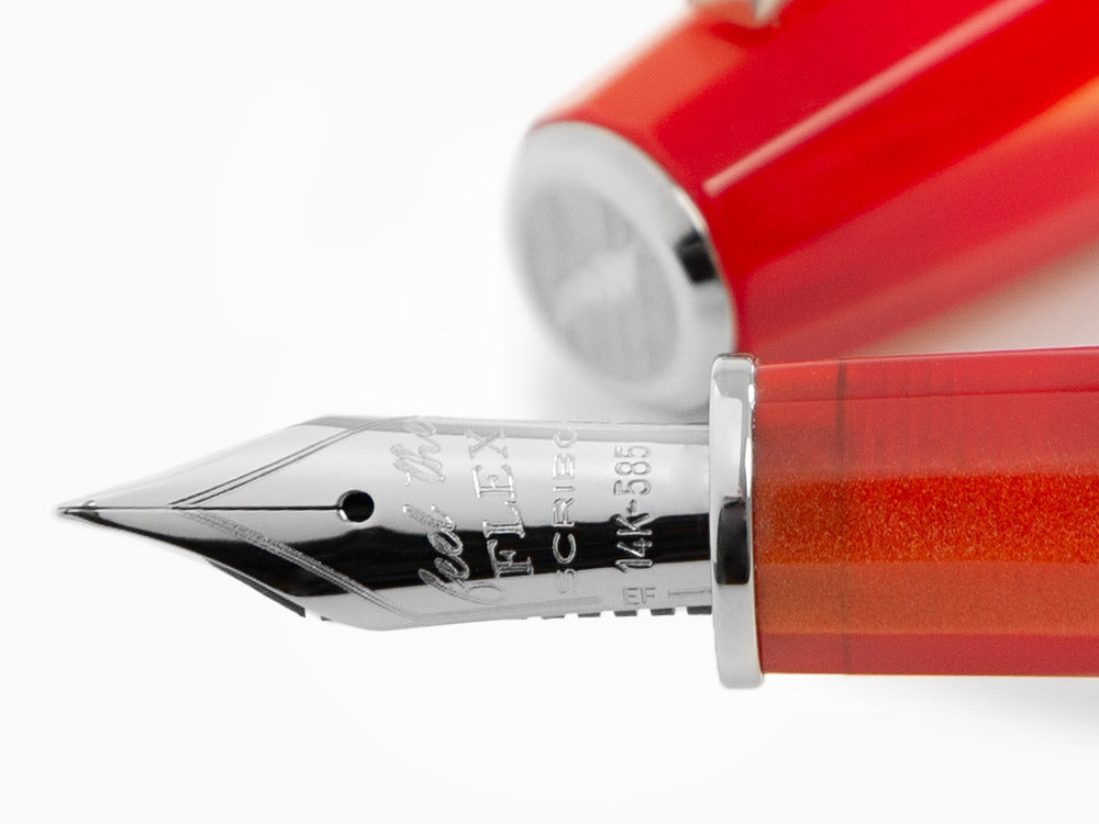 Scribo Feel Arancia Füllfeder, 14K, Limitierte Edition, FEEFP29PL1403