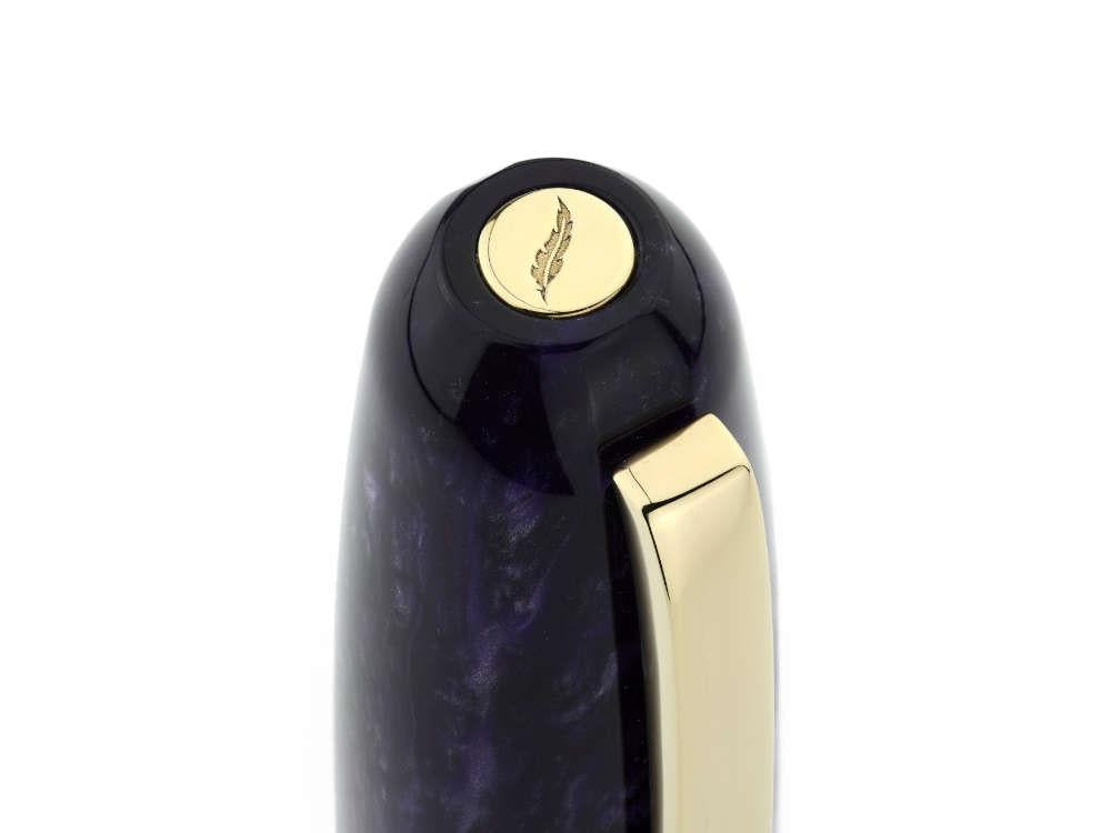 Scribo Piuma Ametista Füllfeder, 14K, Limitierte Edition, PIUFP14YG1403