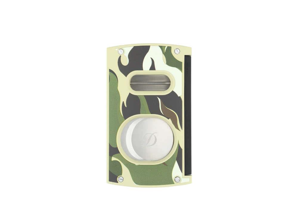 S.T. Dupont Camo Zigarrenschneider, Metalle, Grün, Limitierte Auflage, 003450G