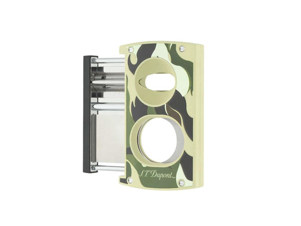 S.T. Dupont Camo Zigarrenschneider, Metalle, Grün, Limitierte Auflage, 003450G