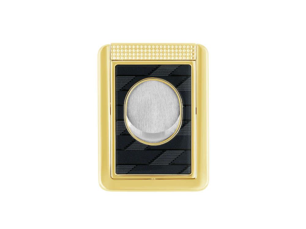 S.T. Dupont Monogram 1872 Zigarrenschneider, Schwarz, Limitierte Auflage, 003479