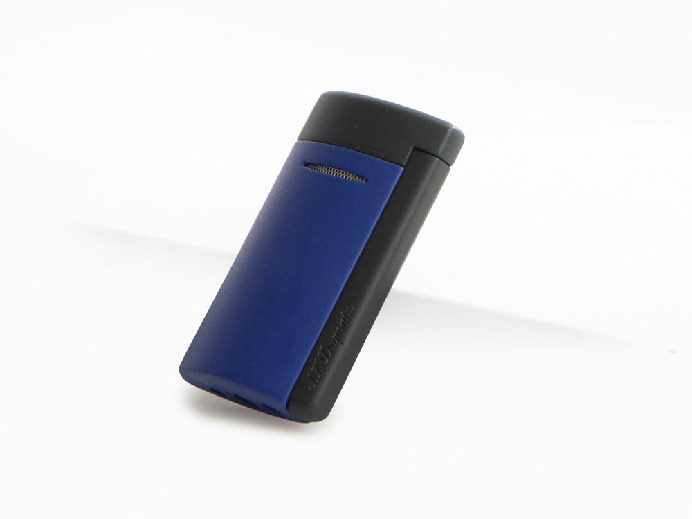 S.T. Dupont Velvet Animation Minijet Matte Ocean Blue Feuerzeug, Lack, 010860