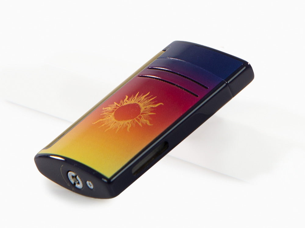 S.T. Dupont Maxijet Montecristo L'Aurore Feuerzeug, Lack, Violett, 020034